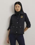 Lauren Ralph Lauren Satin Finish Rcycldqlt Vest W Cres Kvinde Dk Navy ...