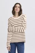 Fransa Frbelinda PU 1 Kvinde Brindle Mix Sweaters Regular Fit Str L - ...