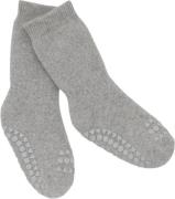 GoBabyGo Nonslip Socks - Organic Terry Cott Str 23/26 - Grey Melange S...