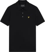 Lyle & Scott Plain Polo Shirt Mand Z865 Jet Black Kortærmede Poloer St...