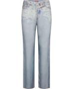 Diesel Psarky Trousers Kvinde 01 Straight Jeans Str 40 - hos Magasin