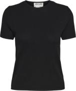 Vero Moda Vmoaklynn SS Oneck Knit TEE VMA Kvinde Black Toppe Regular F...