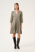 Karen by Simonsen Kbtrinity Indie Dress Kvinde Brindle Midi Kjoler Str...