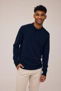 Magasin Mads 4 100% Cashmere Mand Navy Langærmede Poloer Str L Cashmer...