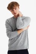 Magasin Maryn 2 Mand Light Grey Melange Sweaters Str L Uld