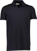 Lindbergh Stretch Polo Shirt S/S Mand Sort Kortærmede Poloer Str L - h...