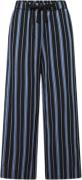 Nué Notes Nathaniel Pants Kvinde 550 Dark Blue Stripe Bukser Med Brede...