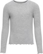 ONLY Kogamour L/S TOP JRS Str 134/140 - Grå Toppe Denim hos Magasin