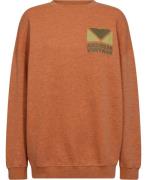 American Vintage Dov03bih24 Kvinde Orange Sweatshirts Str MEDIUM - hos...