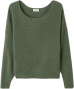 American Vintage Dam225e25 Kvinde Turtle Melange Sweaters Str MEDIUM -...