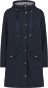 Micha Coat_ Rain Coat Kvinde Navy Regnjakker Str 40 - hos Magasin