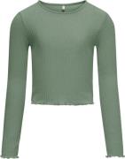 ONLY Kognella L/S Oneck TOP JRS Noos Str 134/140 - Hedge Green Toppe D...