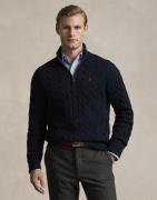 Polo Ralph Lauren 5/1 Roving Cottonlsl-plo Mand Blå Sweaters Str L - h...