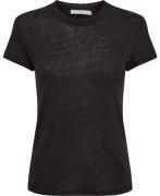 IRO Third Kvinde Black Kortærmede T-shirts Str L - hos Magasin