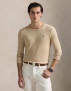 Polo Ralph Lauren 32/3 Cottonlsl-plo Mand Dune Melange Sweaters Str L ...