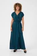 Cream Crnoretta Dress Kvinde Petrol Blue Maxi Kjoler Str 40 - hos Maga...