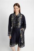 MUNTHE Faiza 100% Silk Shirt Kvinde Black Toppe Str 40 - Silke hos Mag...