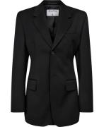 Filippa K Tailored Hourglass Blazer Kvinde Black Blazere Str 38 - hos ...