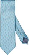 ETON Motif Print Silk Tie 80 - Slips hos Magasin