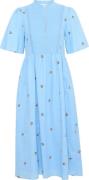 Atelier Rêve Irolivia DR Kvinde Dusk Blue Midi Kjoler Loose Fit Str 40...