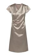 Bruuns Bazaar Raisellabbneema Dress Kvinde Rose Sand Midi Kjoler Str 4...