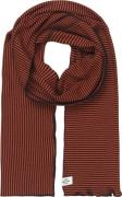 Mads Nørgaard - Copenhagen 2x2 Cotton Stripe Thea Scarf OS - Halstørkl...