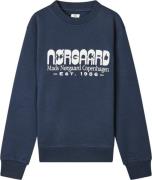 Mads Nørgaard - Copenhagen Organic Sweat Solo Sweatshirt Str 4 år - Bl...