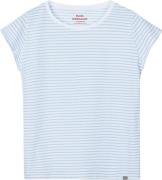 Mads Nørgaard - Copenhagen Organic Jersey Stripe Teasy Tee FAV Kvinde ...