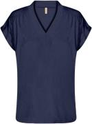 soyaconcept Scmarica 278 Kvinde 6799 Blue Iris Kortærmede T-shirts Str...