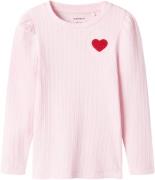 Name It Nmfdlove XSL LS TOP Str 92 - Ballerina Toppe hos Magasin