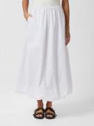 Neo Noir Ober Long Balloon Skirt Kvinde White Maxi Nederdele Str 40 - ...