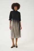 Culture Cucesseli Carly Dress Kvinde Black Midi Kjoler Str M - hos Mag...