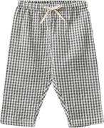 Sofie Schnoor Pallesb Trousers Str 2 år / 92 cm - Grey Check Bukser Bo...