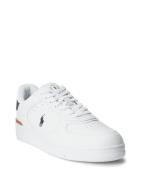 Polo Ralph Lauren Masters Court Leather Sneaker Mand White/navy Pp Sne...