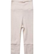 Magasin Newborn Leggings Gots Str 62 Rose Stripe Bukser Bomuld