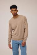 Magasin Mads 2 100% Cashmere Mand Beige Sweaters Str L Cashmere