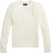 Polo Ralph Lauren 20/2 Cottoncable Cn-tp-swt Str L - Warm White W/hint...