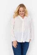 Wasabiconcept Curvy Wasia 27 Bluse Off White Kvinde 1100 Off White Lan...