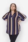 Wasabiconcept Curvy Wajosephine 2 Bluse Sort Kvinde 9999c Sort Kortærm...