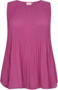 Wasabiconcept Curvy Wakersten 1 Top Pink Kvinde 4510 Pink Toppe Str 42...