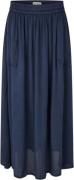 Lollys Laundry Akanell Maxi Skirt Kvinde Dark Blue Maxi Nederdele Str ...