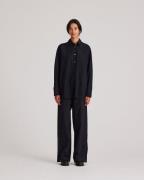 GAI+LISVA Astrid L/S Shirt Poplin Gots 243975 Kvinde Black Langærmede ...