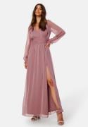 Bubbleroom Occasion Delilah prom dress Dark old rose 42