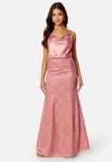 Bubbleroom Occasion Lucie Jacquard Gown Old rose 42