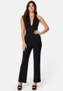 BUBBLEROOM Jesminda halterneck jumpsuit Black XL