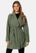 VILA Mersin Trenchcoat Duck Green Detail: F 38