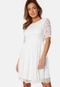 Bubbleroom Occasion Tinsey Lace Dress White 40