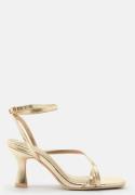 BUBBLEROOM Evita Strappy Sandal Gold 39
