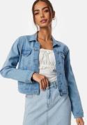 Happy Holly Lottie Denim Jacket Light blue 36