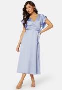 VILA Carolina S/S V-Neck Midi Dress Sweet Lavender 40